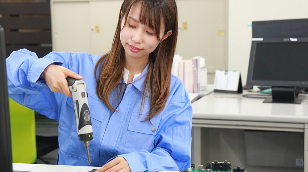 技術社員の写真