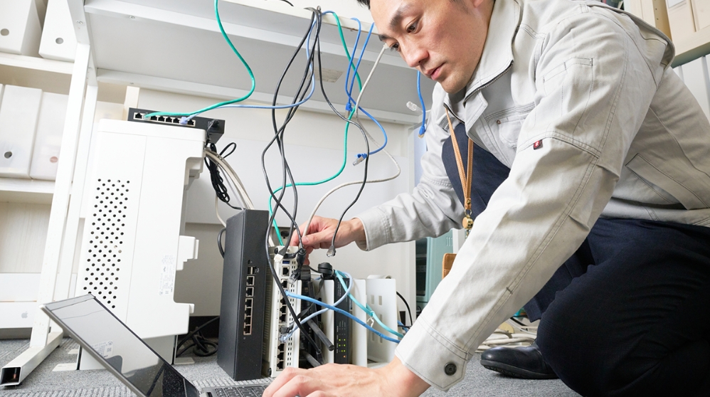技術社員の写真